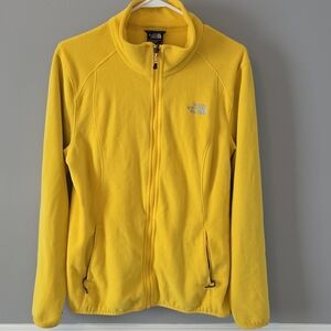 The North Face Yellow Fleece Jacket